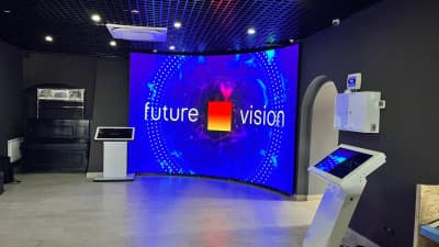 Гибкий светодиодный экран, Кукморский краеведческий музей